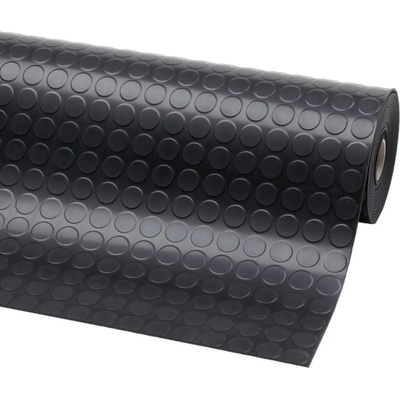 Notrax 745 Dots 'n' Roll Gumený behúň s bublinovým povrchom 3,5 mm čierny 100 cm x 10 m