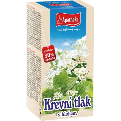 Apotheke čaj Na krevní tlak s hlohem 20 x 1,5 g