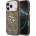 GUESS PU Leather 4G Metal Logo Gold Frame Заден калъф за iPhone 17 Pro Max Brown Guess | Kafyav | МЪЖЕ | UNI