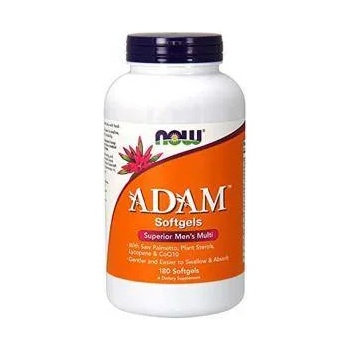NOW Витамини и минерали за мъже ADAM Superior Mens Multiple / Vitamin, 180 Softgels, 2316