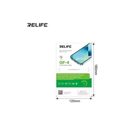 RELIFE GF-4 HD Hydrogelová Obnovovací Folie pro Smartphony Pack 50 kusů