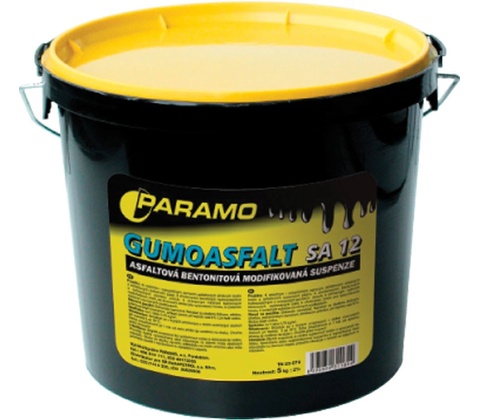 Paramo Gumoasfalt SA12 černý 10kg