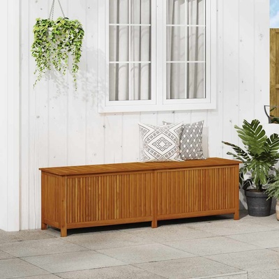 Vidaxl Zahradní úložný box 200 x 50 x 58 cm masivní akáciové dřevo 316500 HangarStore