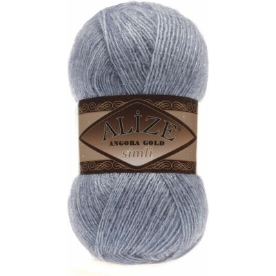 Priadza Alize Angora Gold Simli, 100 g - 221