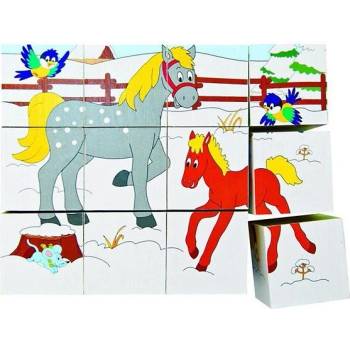 Image 1 of Woodyland Woody - Кубчета с картинки - Веселото Влакче