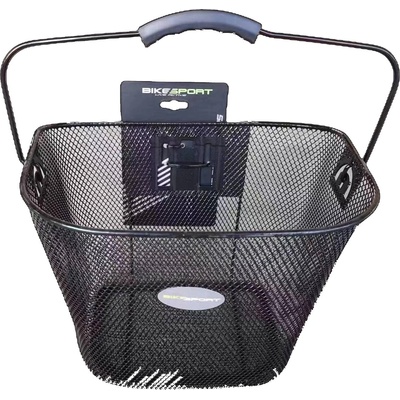 BikeSport BIKESPORT, КОШНИЦА ЗА КОРМИЛО QR BLACK, 34*25*25cm, 950G (AM6179)