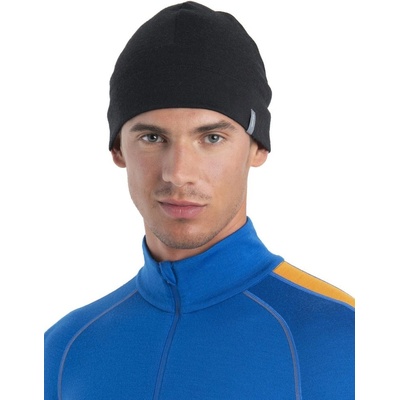 Icebreaker Merino 260 Ridge Beanie Black