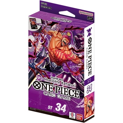 Bandai One Piece Charlotte Katakuri Starter deck Purple