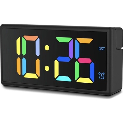 Hama Цифров часовник "Ibiza", многоцветен дисплей, с функция за зареждане през USB (HAMA-222208)