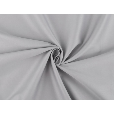 Bavlněný satén hladký šíře 220 cm, střední, 2 (silver) šedá paloma