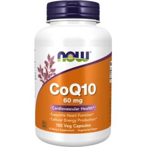 NOW CoQ10 60 mg [180 капсули]