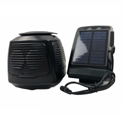 Brighter Image КОМПЛЕКТ Ултразвуков уред с 8 говорителя + соларен комплект ps-solar за прогонване на лястовици, чайки, гларуси и гризачи (3098-10-10)