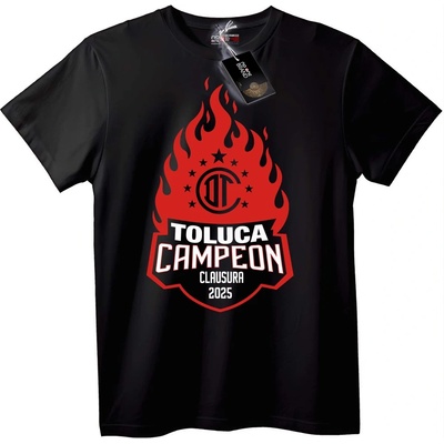 NOONEBRAND Тениска Толука Шампион 2025 - L, Black