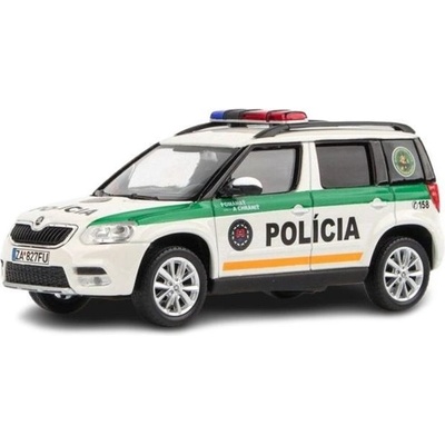 Abrex škoda YETI facelift 2013 POLÍCIA SR 1:43