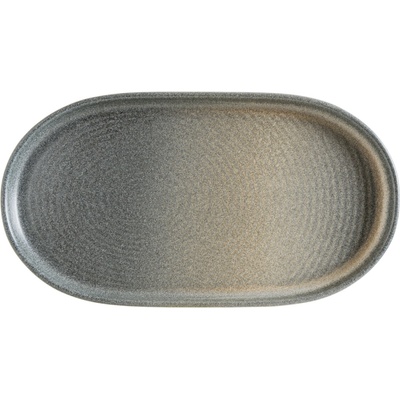 BONNA Oválný talíř 330 mm Ripple Hornfels