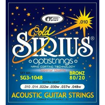 Image 1 of Gorstrings SIRIUS Gold SG3-1048 Струни за акустична китара (SG3-1048)