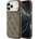 GUESS Калъф Guess - 4G Gold Frame, iPhone 17 Pro Max, MagSafe, кафяв (3666339519223)