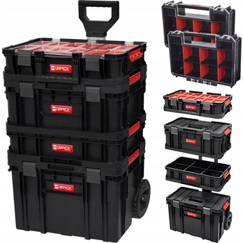 Qbrick Set boxů TWO Cart na kolech 6v1 P90617