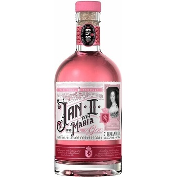 Jan II for Maria Pink Gin 40% 0,7 L (čistá fľaša)
