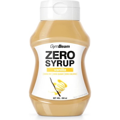 GymBeam ZERO SYRUP Ванилия 350 ml ванилия