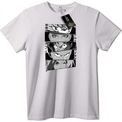 NOONEBRAND Тениска One Punch Man аниме - M, White