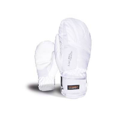 Rukavice Level ALPINE W Mitt White velikost 8