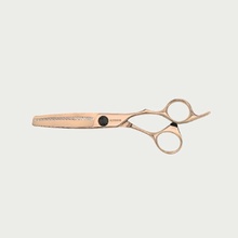 Kyone efilační nůžky 710T Rose Gold Modelling Scissor 6,0"