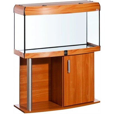 Diversa Comfort LED akvarijní set vypouklý černý 200 l