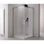 POLYSAN Thron - Душ кабина Round 80x80 см, Antidrop, прозрачно стъкло/хром TL2880-5005 (TL2880-5005)