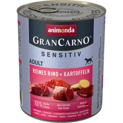 Animonda GranCarno Sensitiv Adult - говеждо с картофи 800г