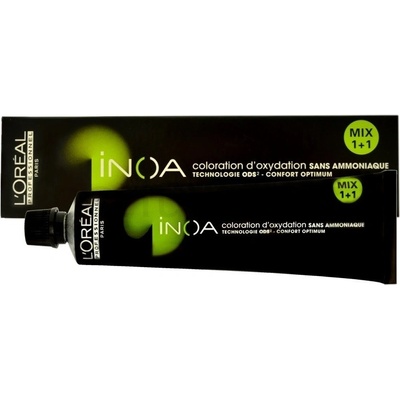 L'Oréal Inoa 2 barva na vlasy 5,12 hnědá světlá popelavá duhová 60 g