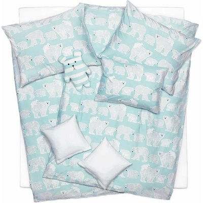 SCANquilt Obliečky klasik DESIGN polar bears 140x200 70x90