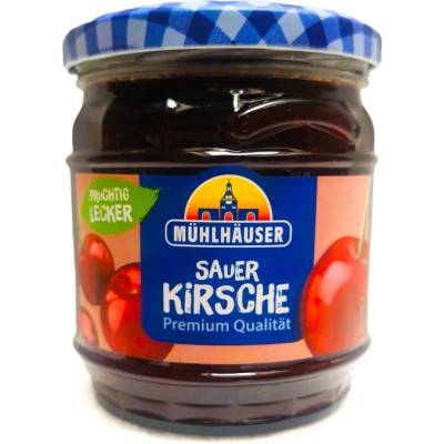 MÜHLHAUSER Konfitüre Sauer Kirsche višňová marmeláda 450 g