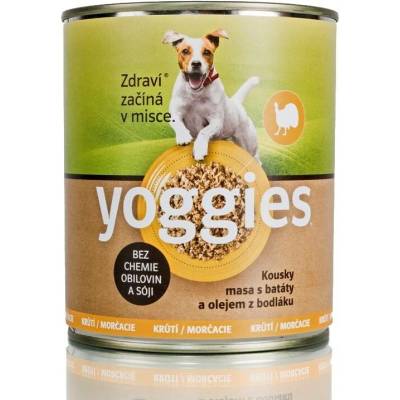 Yoggies Krůtí a Telecí s jablky 800 g