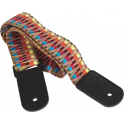 Cascha Ukulele Strap Jacquard - Rainbow