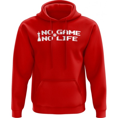 Logo No Game No Life červená