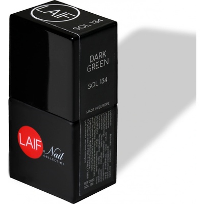 Laif gel lak zelený SOL 134 Dark Green 10 ml