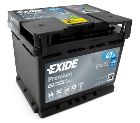 Autobaterie Exide Premium EA472
