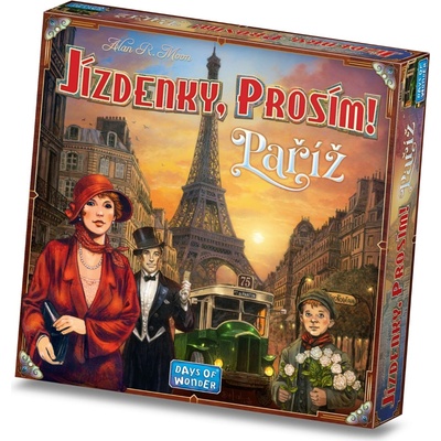 Asmodee Jízdenky, prosím! Paříž