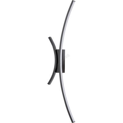 Venti Led аплик led/12w/230v 3000-6000k черен (ve0593)