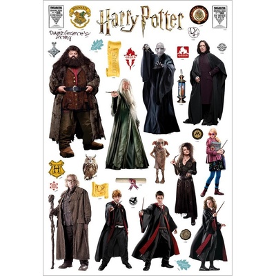 AG Design DK1643 Samolepicí dekorace Harry Potter, rozměry42,5 x 64 cm – Zboží Dáma