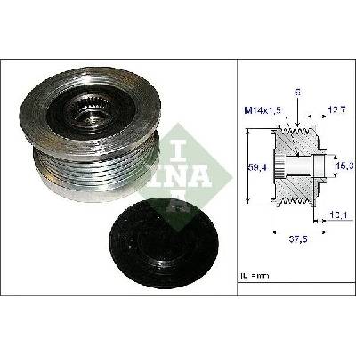 Předstihová spojka Schaeffler INA 535 0110 10
