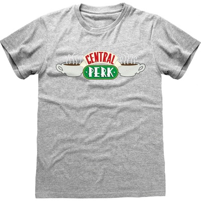 Friends pánské tričko Přátelé Central Perk šedé