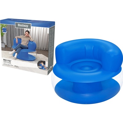 Bestway 75138 Nafukovacie kreslo modré