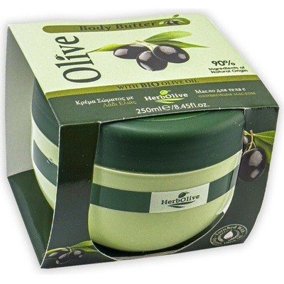 Madis Herbolive Body butter olive oil - Herbolive Telové maslo s olivovým olejom 250 ml