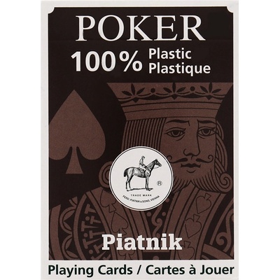 Piatnik Plastic Poker single pack