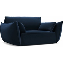 Mazzini Sofas Vanda Tmavomodré zamatové