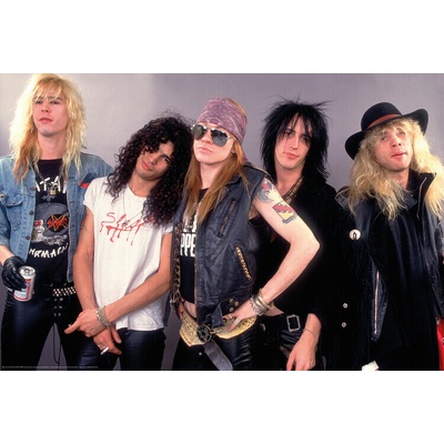Plagát, Obraz - Guns N' Roses (1987), 91.5 × 61 cm