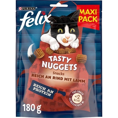 Felix Tasty Nuggets hovězí a jehněčí 180 g