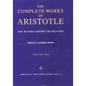 Complete Works of Aristotle, Volume 1 (1984)